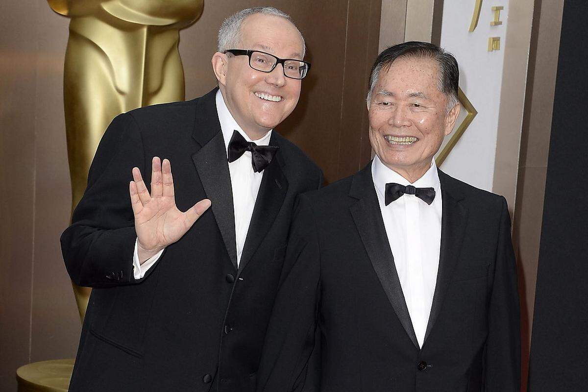 Der aus "Star Trek" bekannte Schauspieler George Takei (rechts) hat im September mit seinem langjährigen Partner Brad Altman die Ringe getauscht.