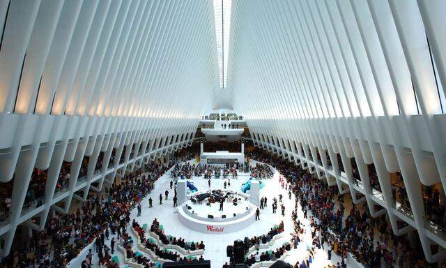Neuer Shopping-Komplex im World Trade Center.