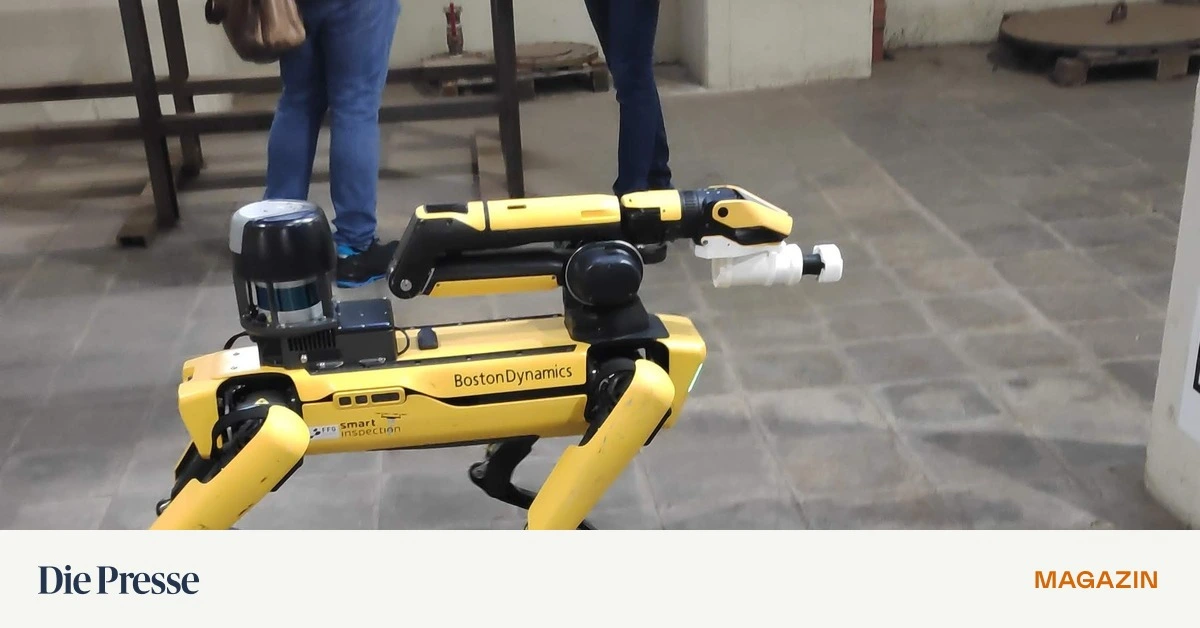 Der-Partner-mit-der-KI-Schnauze-Roboterhund-inspiziert-Industriegel-nde-premium-