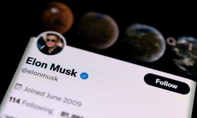 Twitter-Profil von Elon Musk