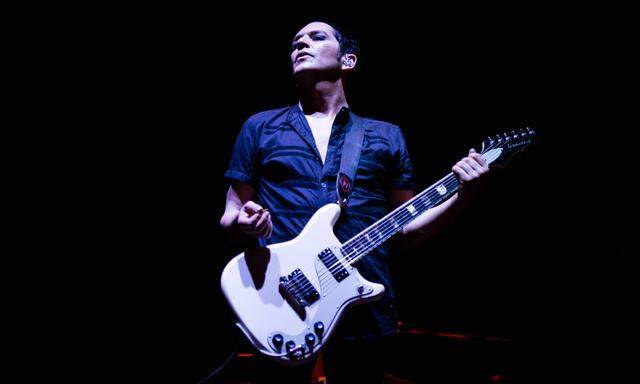 Italy Placebo at Collisioni Festival 2017 Brian Molko during Placebo performing live on stage at th