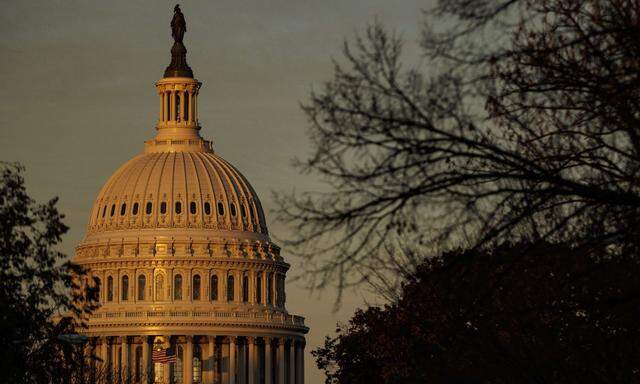 Das US-Kapitol in Washington, Sitz der beiden Kongresskammern