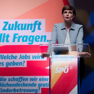 SPÖ-Chefin Pamela Rendi-Wagner