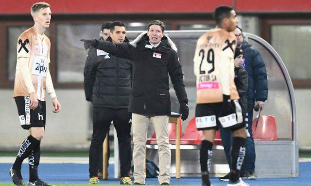 Seit 2015 steht Oliver Glasner beim Lask an der Linie und führte den Linzer Traditionsklub zurück in die Bundesliga und in den Europacup.