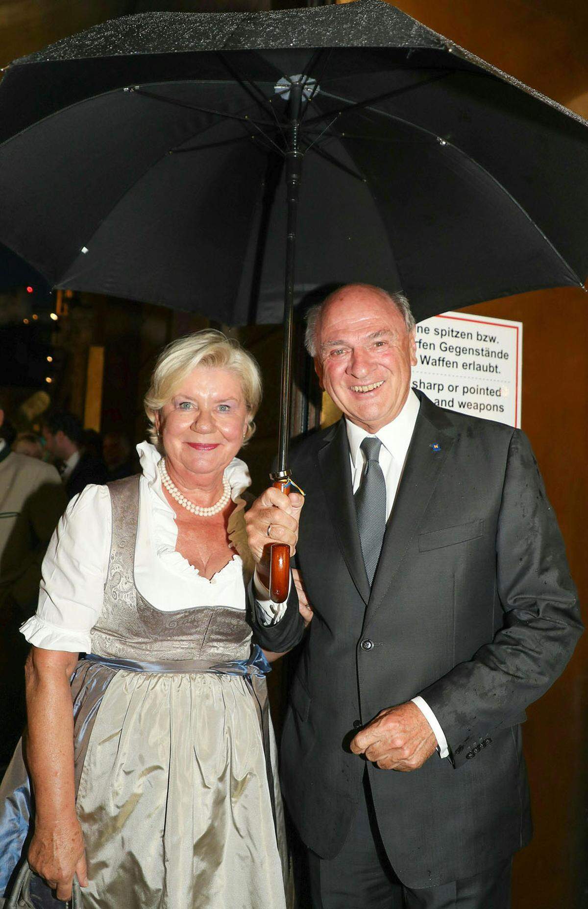 Der ehemalige Landeshauptmann Erwin Pröll mit seiner Ehefrau Elisabeth.