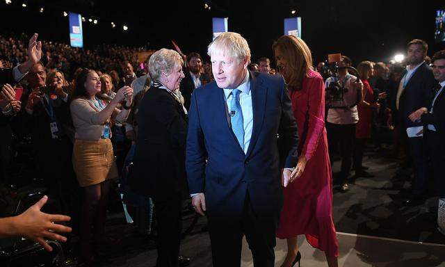 . 02/10/2019. Manchester , United Kingdom. Conservative party Conference- Day Four. The Prime Minister Boris Johnson Wi