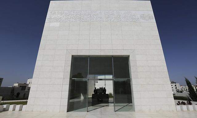In diesem Mausoleum ist Jassir Arafat begraben.
