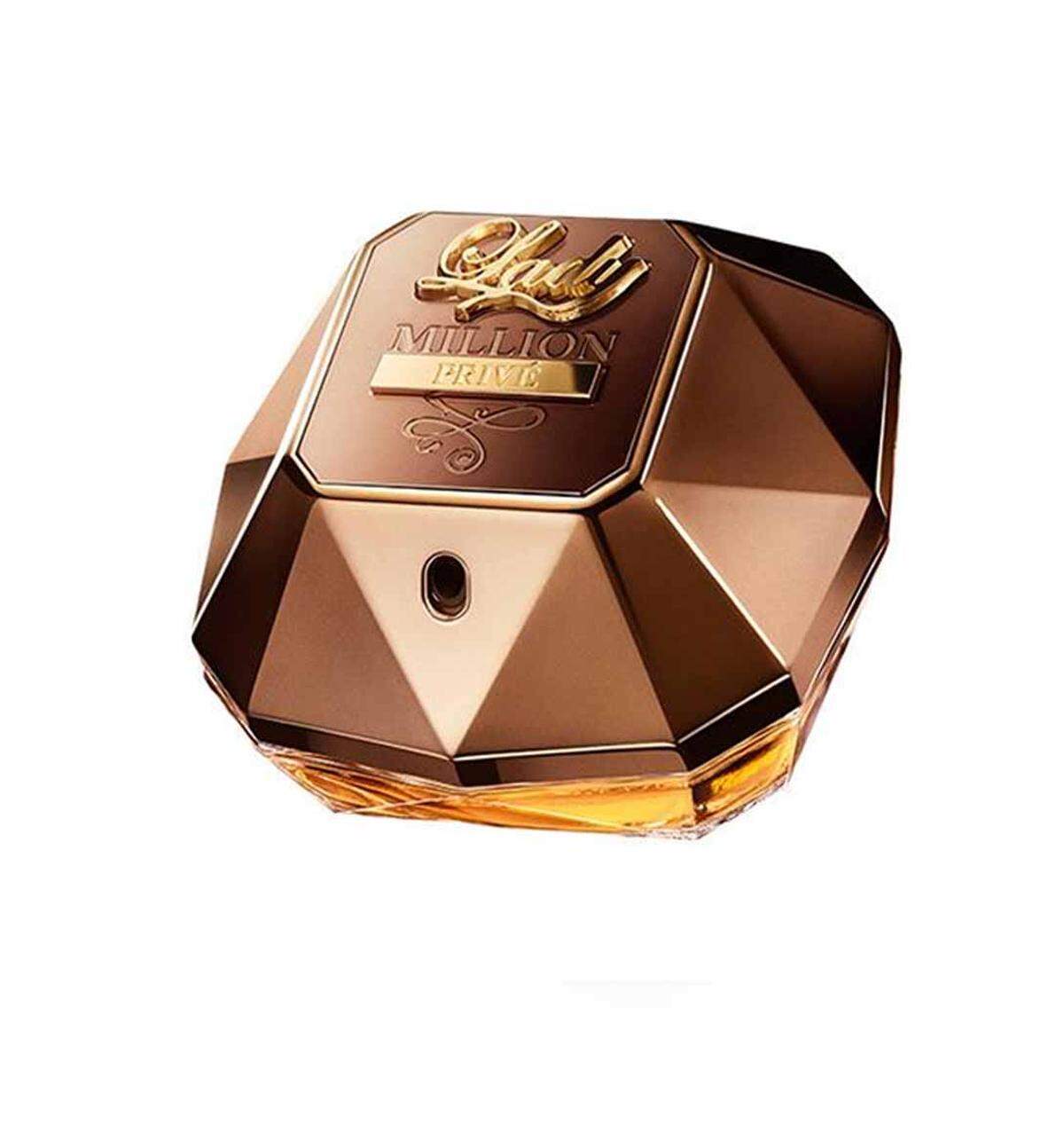 Ein warmer Gourmand-Duft ist "Lady Million Privé" von Paco Rabanne, 80 ml Eau de Parfum um 108 Euro.