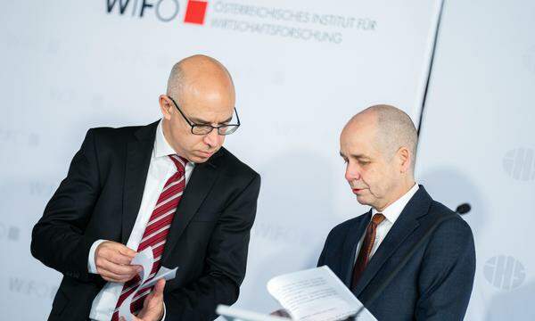 Wifo-Chef Gabriel Felbermayr und IHS-Chef Holger Bonin appellieren an die Zuversicht der Österreicherinnen und Österreicher.