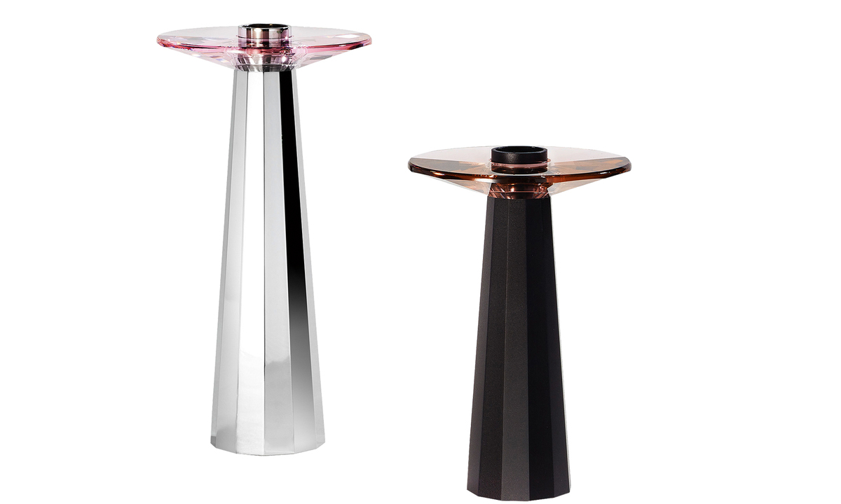 Kerzenhalter. „Plinth“ aus der Atelier Swarovski Home Collection. 