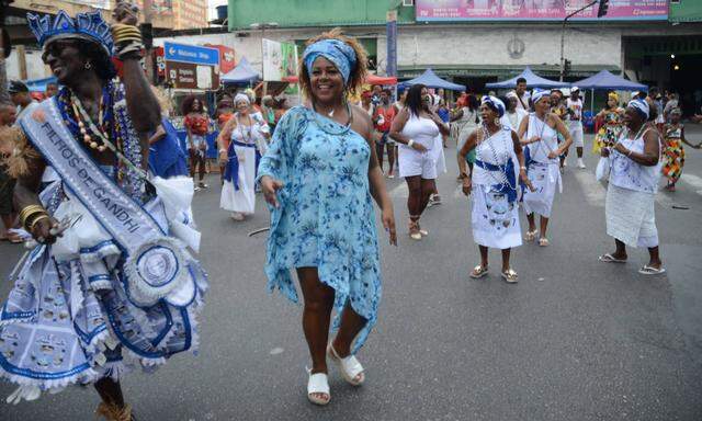 RIO DE JANEIRO RJ 20 01 2019 ABERTURA DO CARNAVAL DE MADUREIRA RJ Opening of the Carnival of M