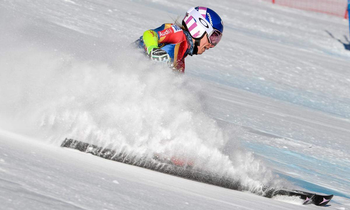 Auf der Piste in Sölden.