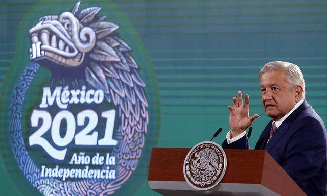News Themen der Woche KW22 News Bilder des Tages Mexico s President Lopez Obrador Daily Briefing Mexico s President Lope