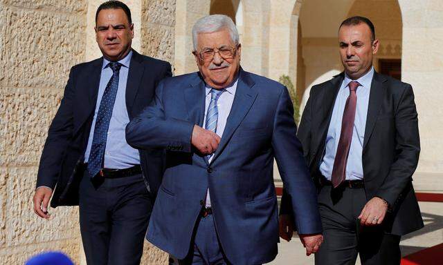 Mahmoud Abbas ist zu dringenden Gesprächen über die Jerusalem-Krise nach Ägypten gereist.