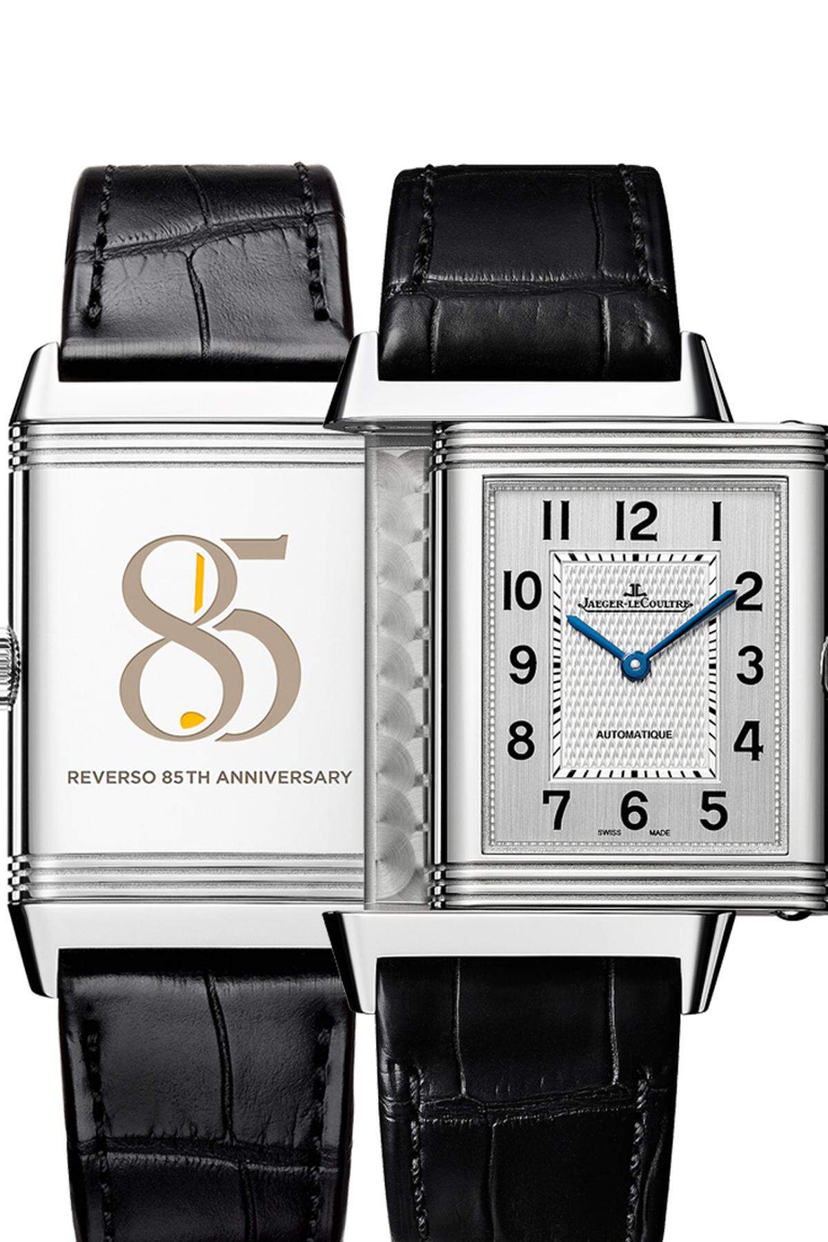 „Reverso Classic“: Der tickende Wendehals der Uhrenindustrie feiert Geburtstag. Die Manufaktur wird eine ganze Reihe von neuen „Reverso“-Modellen vorstellen.