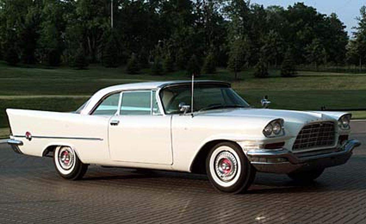 Im Gegensatz zu General Motors und Ford trafen die konjunkturellen Ausschläge Chrysler bisher immer härter. Besonders heftig waren die Ausschläge nach dem 2. Weltkrieg.Im Bild: Ein Chevy 300 aus dem Jahr 1957