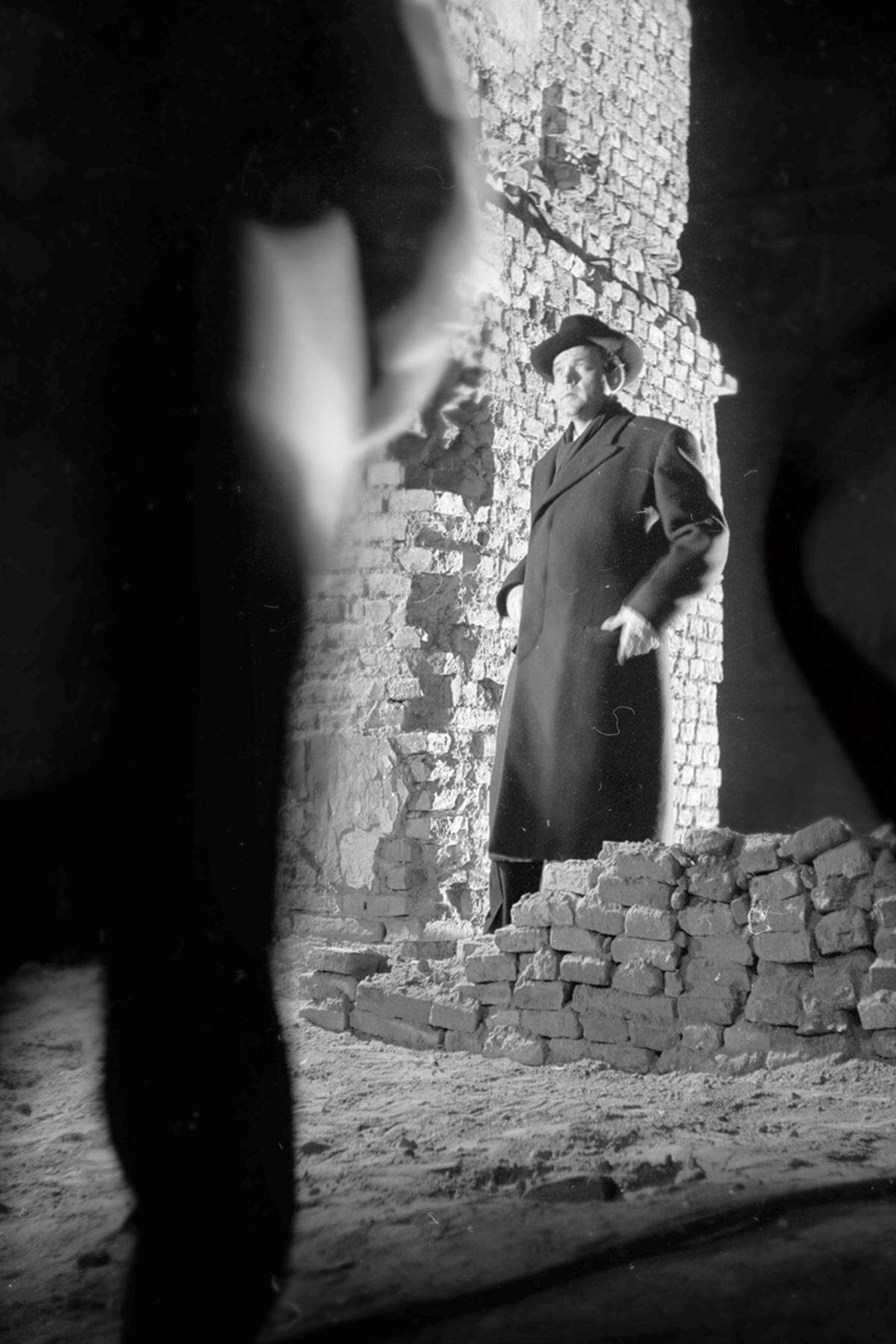 1949 in der Wiener Kanalisation gedreht und heute noch jeden Dienstag, Freitag und Sonntag im Wiener Burgkino zu sehen: „Der dritte Mann“ mit Orson Welles.