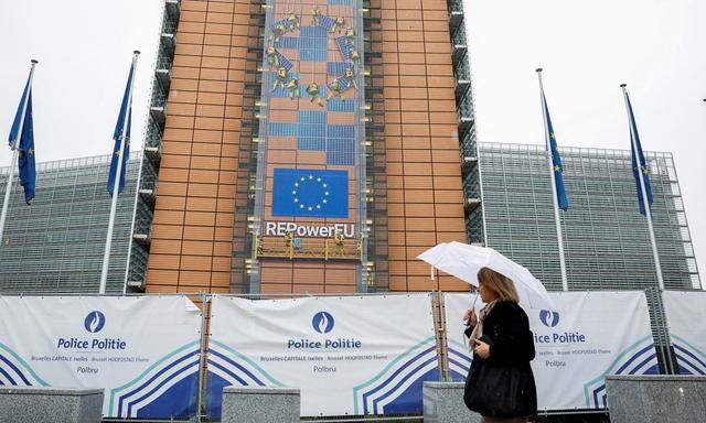 Das Gebäude der Europäischen Union in Brüssel.