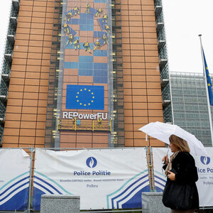 Das Gebäude der Europäischen Union in Brüssel.