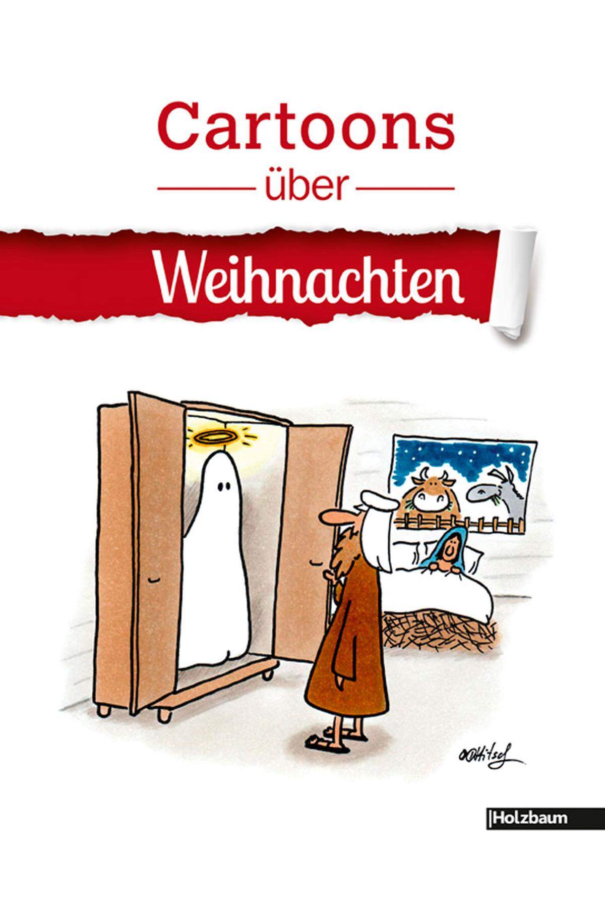 Clemens Ettenauer, Johanna Bergmayr (Hg.): "Cartoons über Weihnachten". 80 Seiten, Hardcover, ISBN 978-3-902980-17-5.