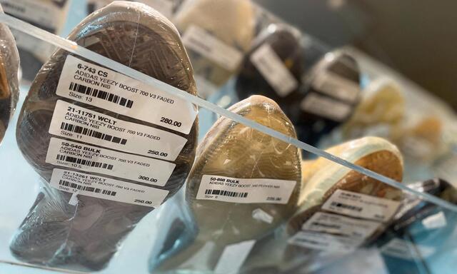 Yeezy-Schuhe von Adidas.