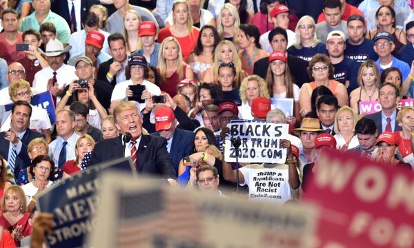 Donald Trump in Arizona.