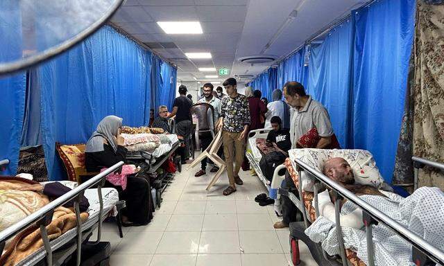 Das Al-Shifa-Spital auf einem Foto vom vergangen Freitag.