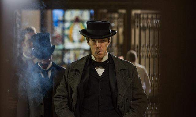 Edison (hier gespielt von "Sherlock Holmes"-Darsteller Cumberbatch) entspricht nicht dem romantischen Bild des unschuldigen Genies.