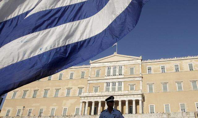 Symbolbild: Das griechische Parlament.