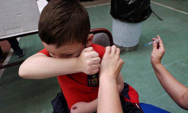Vaccination campaign against COVID-19 for 6 to 11-year-olds, in Santiago