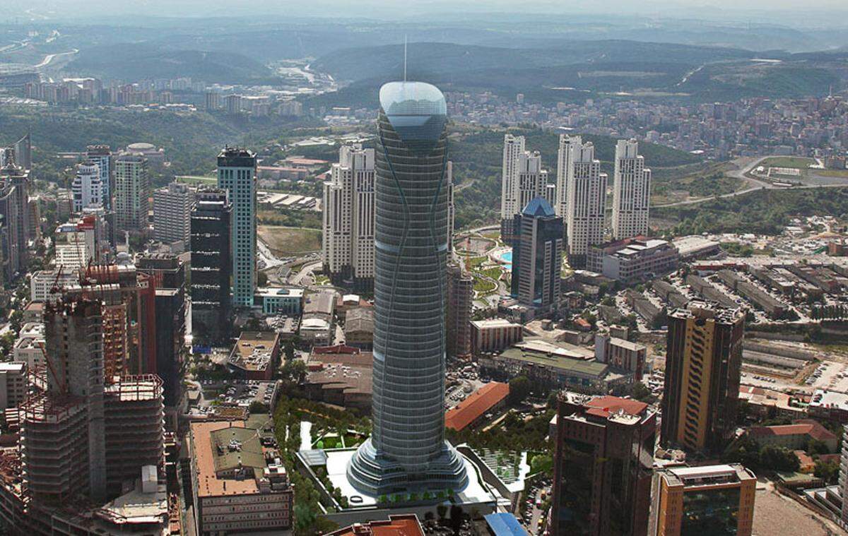 Best Turkish Project: Spine Tower (Istanbul), Architekt: iki design group, Developer: Soma Group