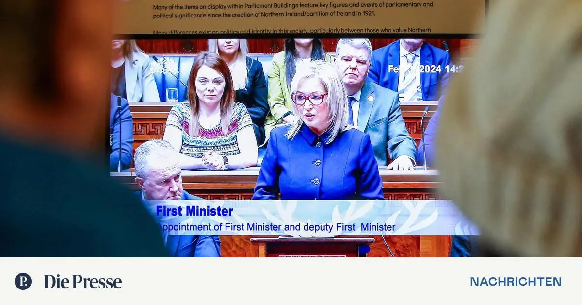 Sinn Féin nominates a Prime Minister for the first time