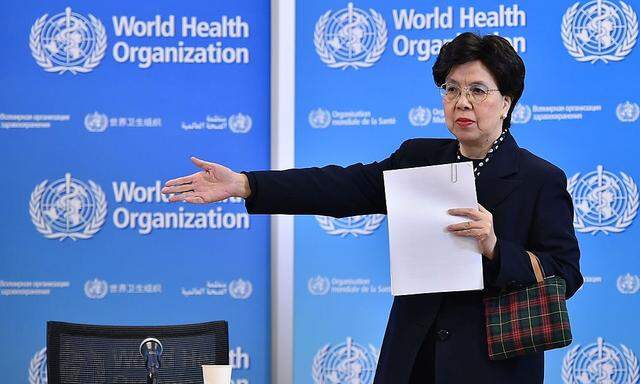WHO-Direktorin Margaret Chan warnt in Genf vor dem Zika-Virus.