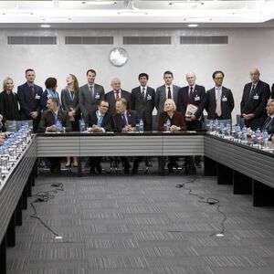 Zypern Gespraeche in Genf 170109 GENEVA Jan 9 2017 Photo taken on Jan 9 2017 shows an ov