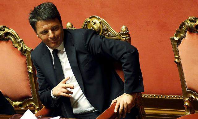 Matteo Renzi setzt sich mit seiner Wahlrechtsreform durch.