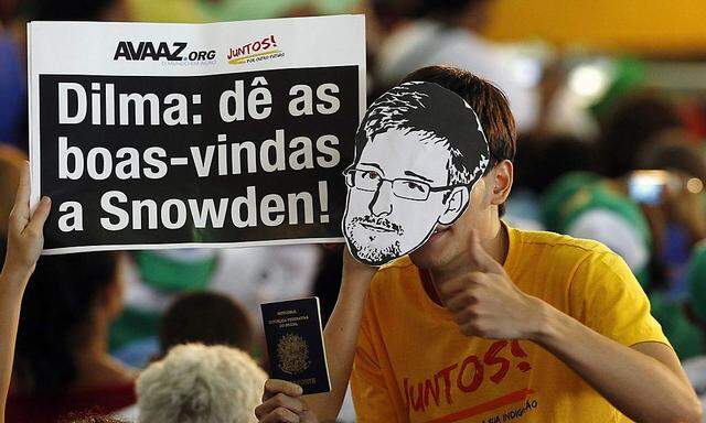 Kundgebung für Snowden