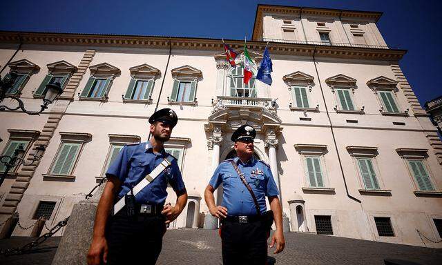 Wer wird künftig hier, im Quirinalspalast in Rom, das Amt des italienischen Premierministers ausüben?