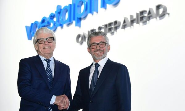 Wolfgang Eder übergab den Voest-Chefsessel an Herbert Eibensteiner. 