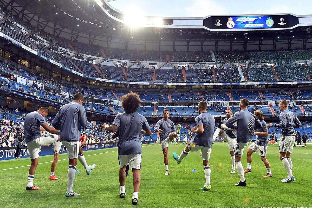 Cristiano Ronaldo und seinen Teamkollegen bei Real Madrid auf die Beine zu schauen, ließen sich die Zuschauer im Santiago-Bernabeu-Stadion insgesamt 129,8 Millionen Euro kosten.