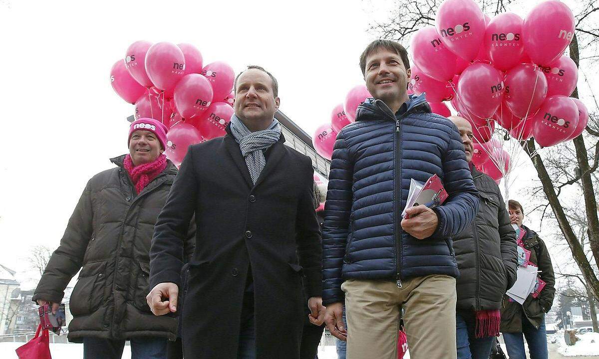 "Ein bisschen fade Zapfen sind sie schon die Kärntner. Die Stimmung war nicht nach Wechsel", kommentiert Neos-Chef Matthias Strolz die verpatzte Premiere seiner Partei in Kärnten mürrisch. Die alten Kräfte seien nicht abgewählt worden.