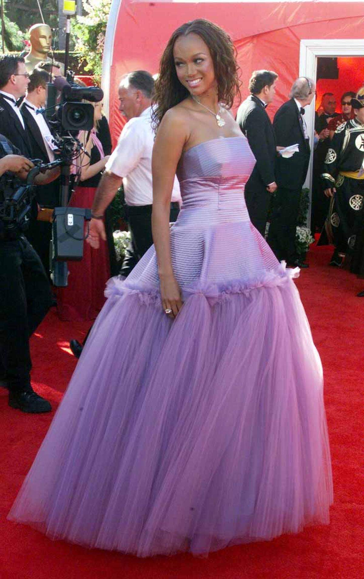 Model Tyra Banks verwechselte 2000 den roten Teppich der Oscars mit Disneyland.