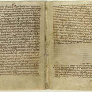 Archivbild der Magna Charta in der British Library.