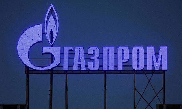 Russischer Konzern Gasprom mit Rekordgewinn.