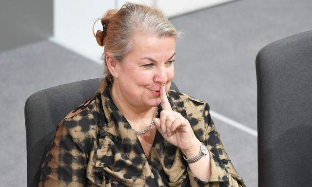Sozialministerin in der Kritik: Beate Hartinger-Klein (FPÖ)