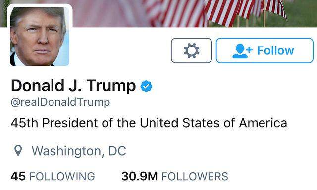 Die Tweets des Präsidenten sollen für die Nachwelt erhalten bleiben. 