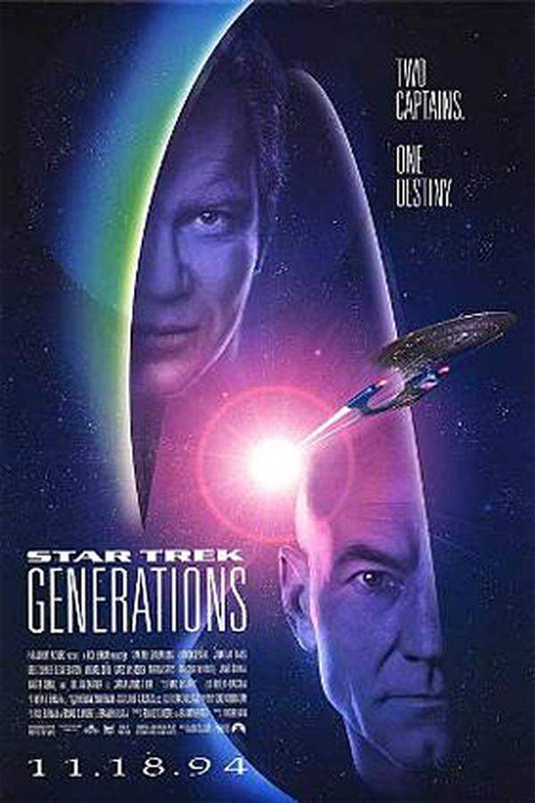Dieses Werk, bei dem die Next Generation von Captain Picard die Nachfolge antritt, ist wild umstritten. Viele angebliche Kenner halten es für schlicht, eindimensional und hölzern gespielt. Schmarren, die irren, die Narren: Wahrscheinlich haben diese Leute kein Gefühl – dieser Film ist der emotionalste und tiefschürfendste der gesamten Reihe, allein der weinende Picard entschuldigt für allerhand dramaturgische und logische Unzulänglichkeiten. Am Ende stirbt Kirk. Seine letzten Worte: „Es war... Spaß. Oh, mei...“ Wer da nicht flennt, ist herzlos und dumm.