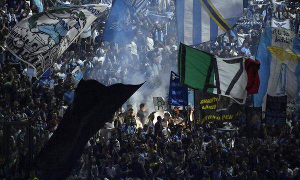 Die Ultras von Lazio Rom, speziell die der Nordkurve, gelten als Problemfall.