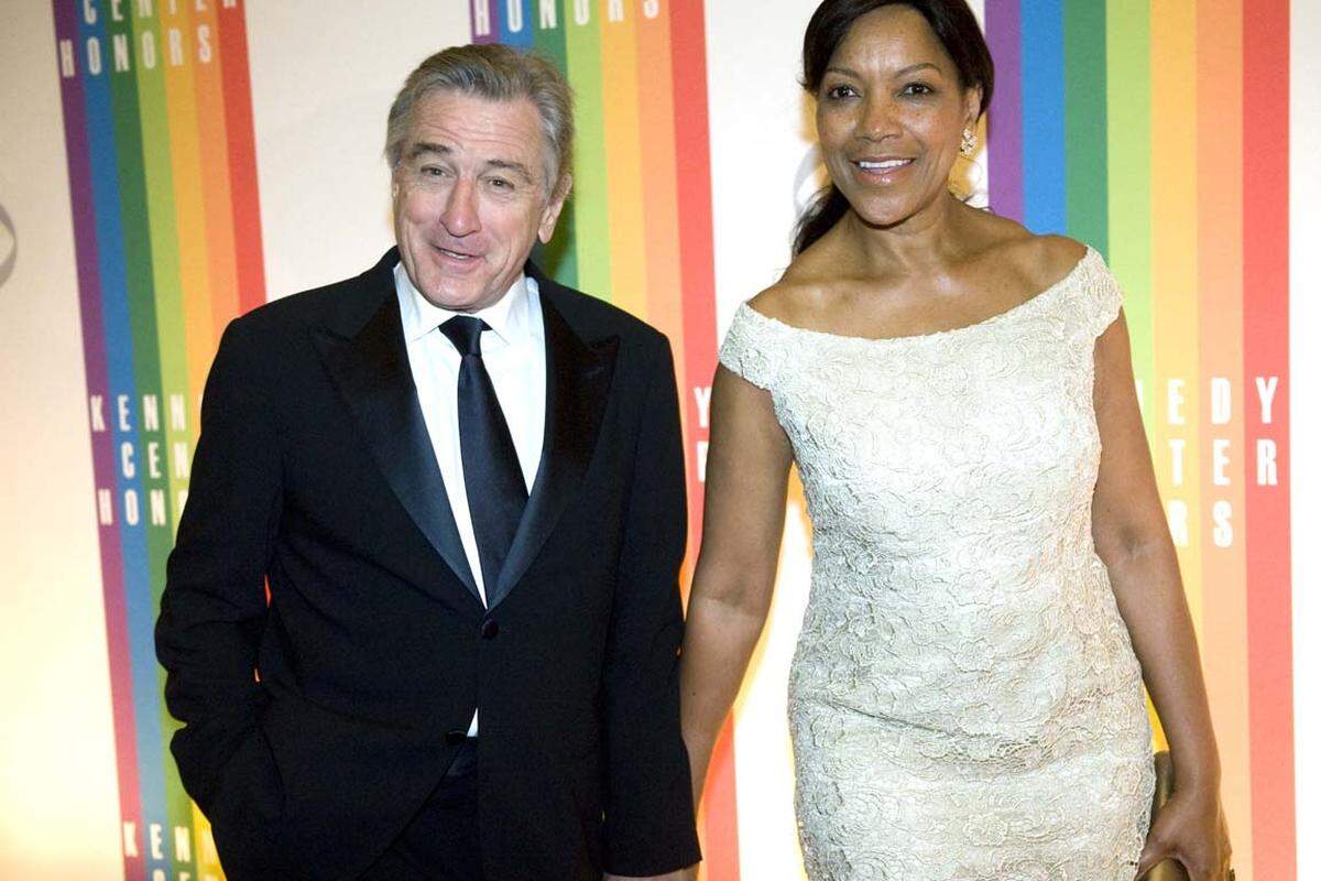 Robert DeNiro wurde von seiner Ehefrau Grace Hightower zur Gala begleitet.