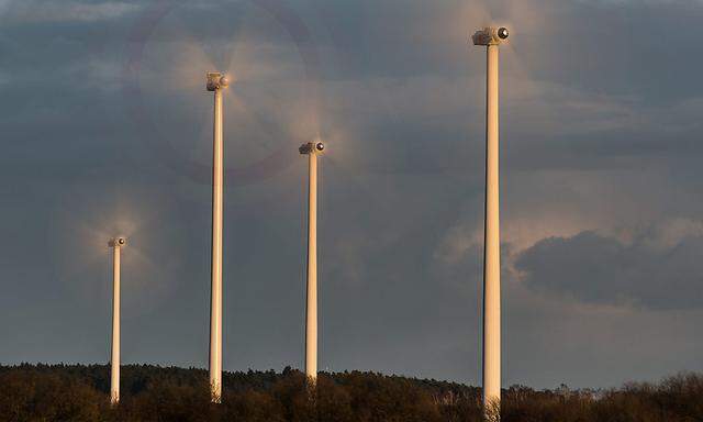 Die Windräder hatten in Deutschland einiges zu tun.