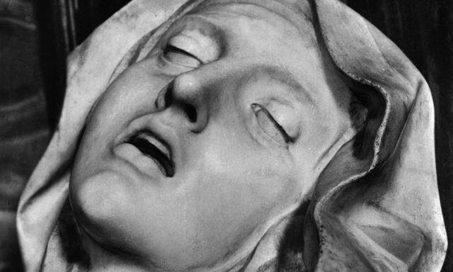 Ein Detail der „Verzückung der heiligen Teresa“ von Bernini, in Santa Maria della Vittoria in Rom.